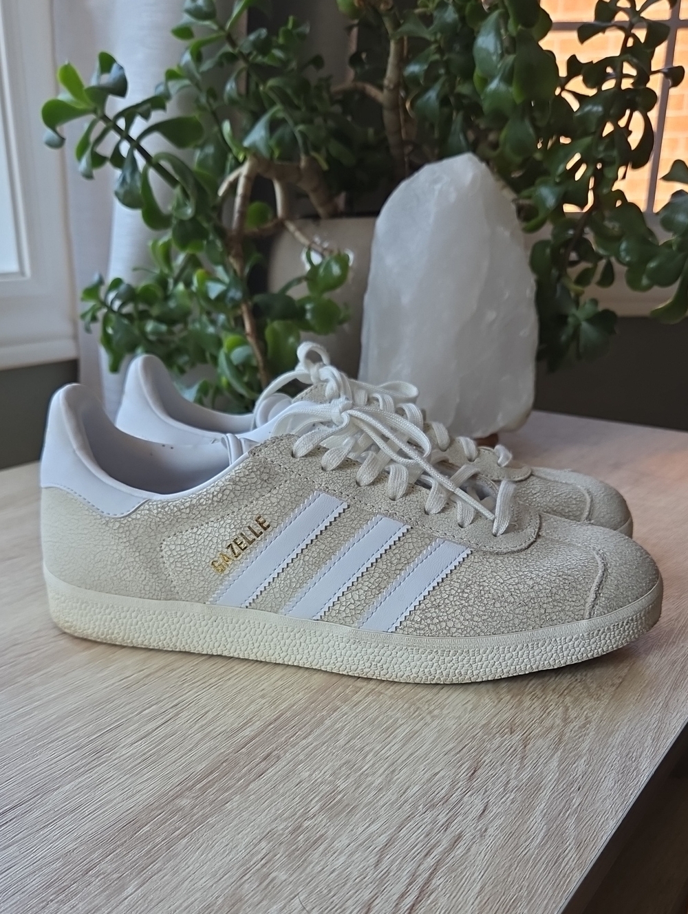 Adidas Gazelle Women's Crackled Suede Sneaker For J. Crew